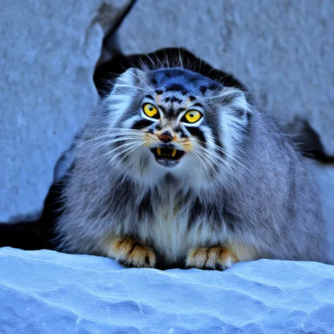 Pallas's cat - Otocolobus manul (just a test run)