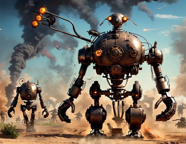 vintage steampunk { battle tank | battle mech | dirigible | city | factory | landscape | toaster | aircraft | race car | sphere | cube | kitchen | living room | truck | computer | luxury car | altar | artillery |  warfare | coffee machine | excavator | vil...