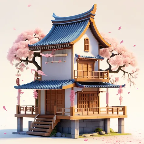 HEZI_45度场景游戏房屋