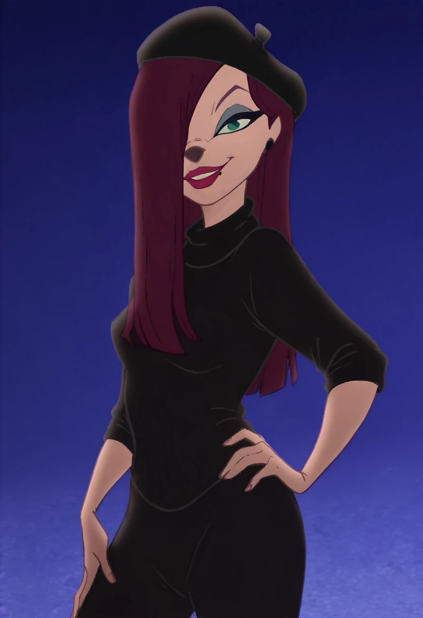 Beret Girl (an Extremely Goofy movie)