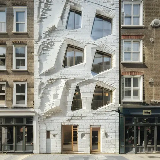 White Brick facade AA