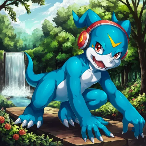 Veemon (Digimon) PonyXL LoRA