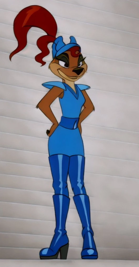 <lora:alien_meerkat:0.8>
solo, 1girl, masterpiece,
alien_meerkat, ponytail,
clothed, blue boots,