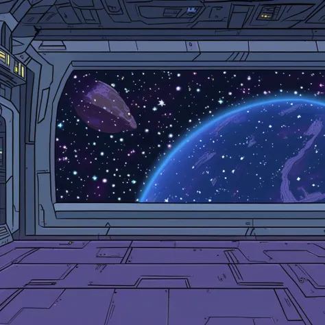 Starship (warm anime, old anime)