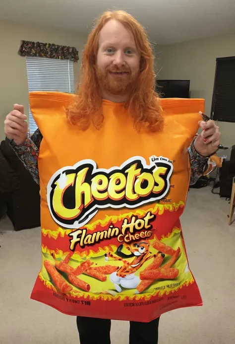 Flamin' Hot Cheetos Bag Costume - XL