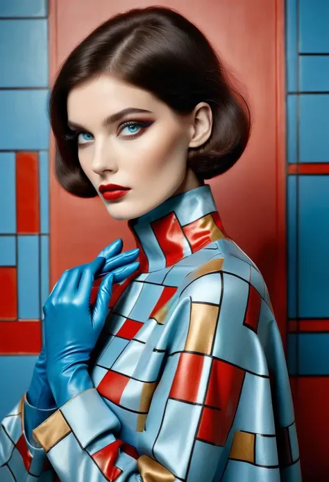 20th Century fashions - Mondrian style