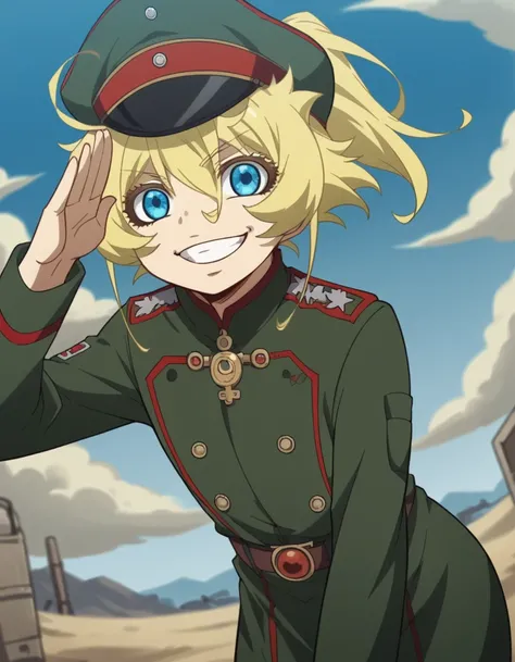 Tanya "Devil of the Rhine" Degurechaff (ターニャ・デグレチャフ) - Saga of Tanya the Evil (Youjo Senki) (幼女戦記) - COMMISSION