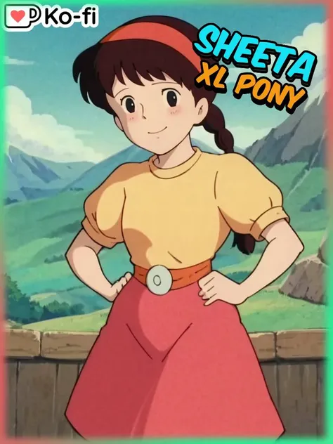 Sheeta (Castle In The Sky) Ghibli by YeiyeiArt