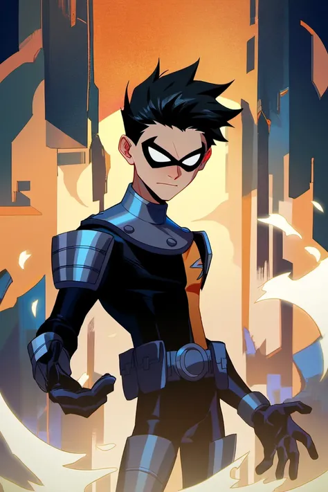 Robin Teen Titans Slade's Apprentice