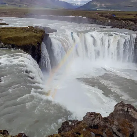 Godafoss Waterfall