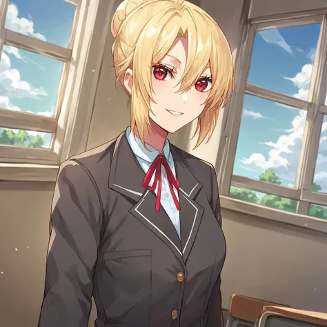 angelica rapha redgrave.(Otome Game Sekai wa Mob ni Kibishii Sekai desu)