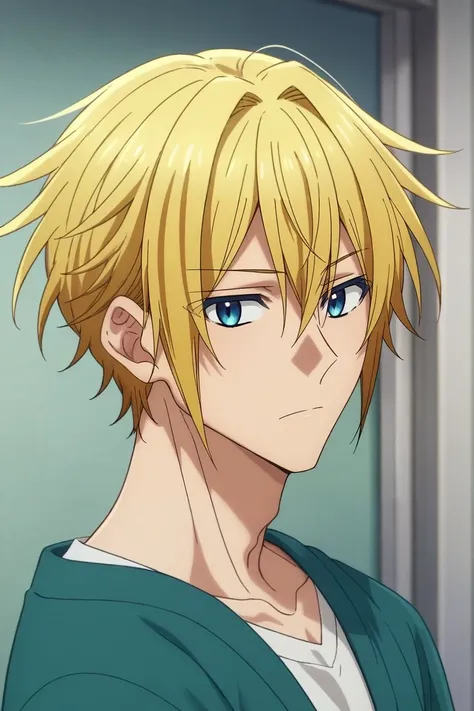 score_9, score_8_up, score_7_up, source_anime, rating_safe, intricate details, (realistic:0.6), looking at viewer, depth of field, 1boy, solo, male focus, <lora:taiga_hirano_pony:0.94>, taiga_hirano, blonde hair, blue eyes, short hair, hair between eyes, ,...