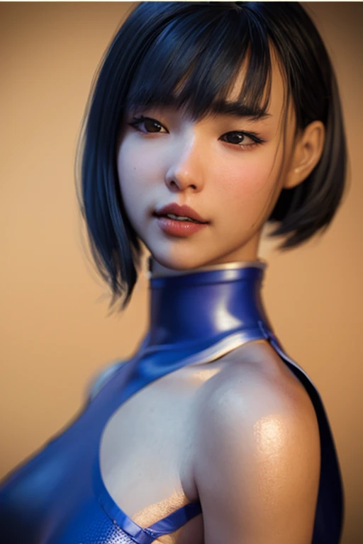 <lora:Rin-08:0.8>,((extremely realistic shading, masterpiece, extremely detailed, photorealistic)),Asian,black short hair,(china_dress:1.2),