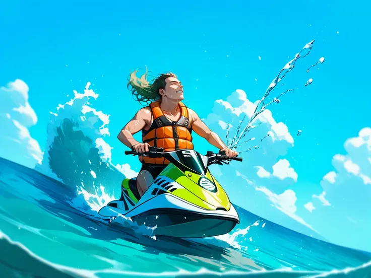 jetski Lora SDXL