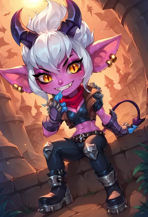 Demon Tristana - (League of Legends) - Character LoRA - [Pony]