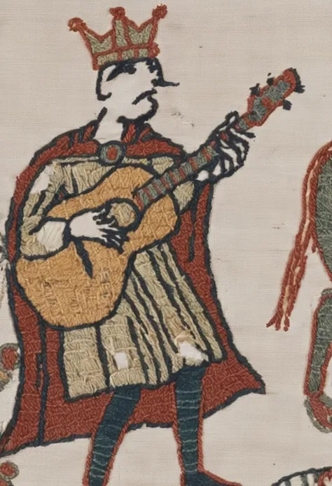 Bayeux Tapestry Style (Medieval Embroidery)