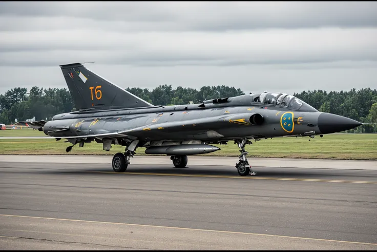 Draken - Swedish military aircraft from SAAB