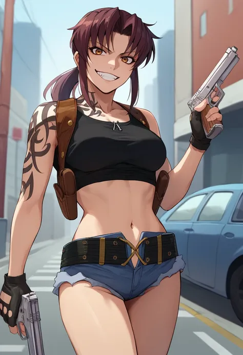 [PonyV6 XL] Revy | Black Lagoon