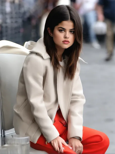 SelenaGomezExl, neutral expression,