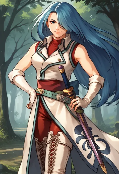 Lucia (Fire Emblem: Path of Radiance / Radiant Dawn) [Pony Diffusion]