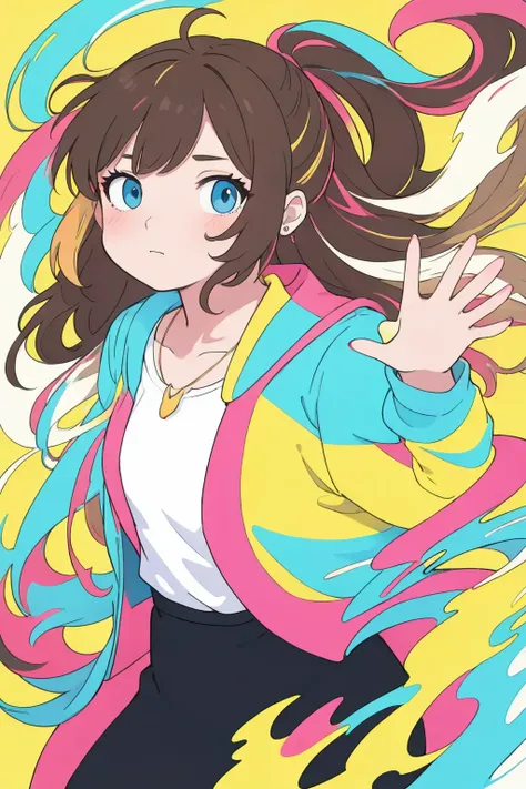 彩漆风格/Color Paint style/カラーペンキ調