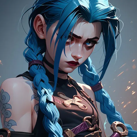 Jinx - Arcane League of Legends (PonyXL)