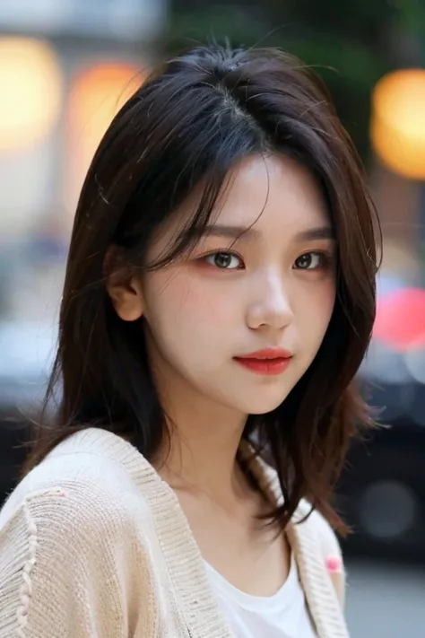 masterpiece, best quality, ultra-detailed, ultra high res, (photorealistic:1.4), raw photo, (realistic:0.2), 8k HDR, realistic lighting, 1girl, solo, asymmetrical hair, outdoors, bokeh, (detailed lips), (detailed pores), (detailed skin textures), (detailed...