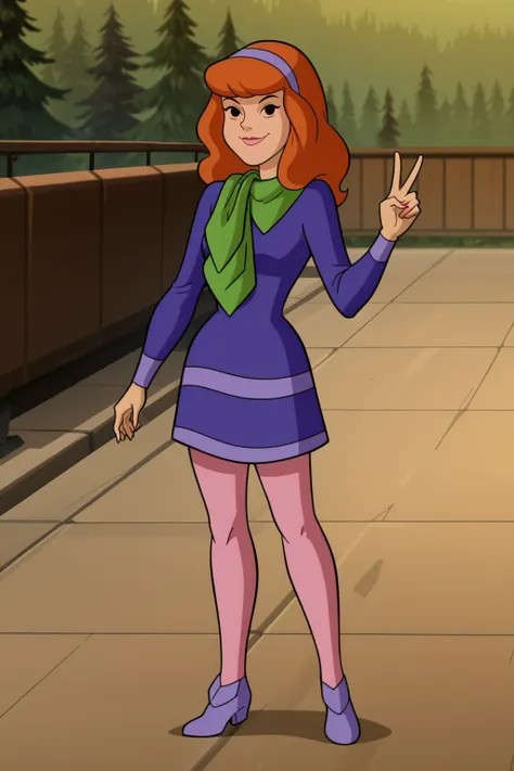 Daphne Blake (Scooby-Doo) (Pony Diffusion XL)
