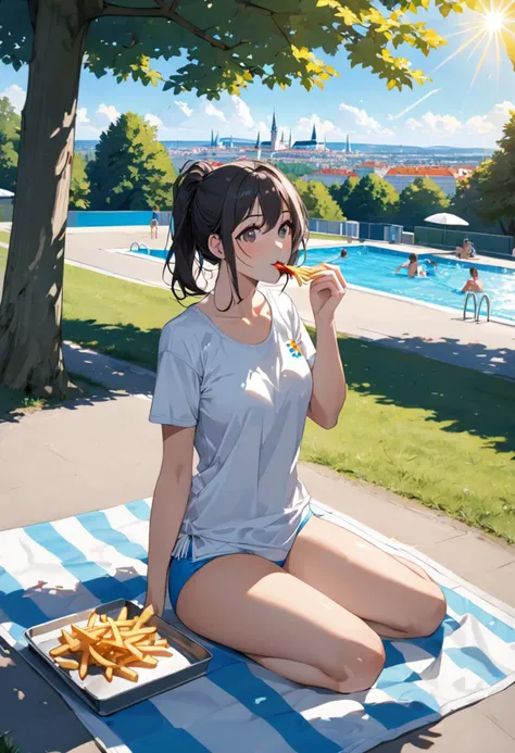Vienna outdoor pool and park - Freibad Wien