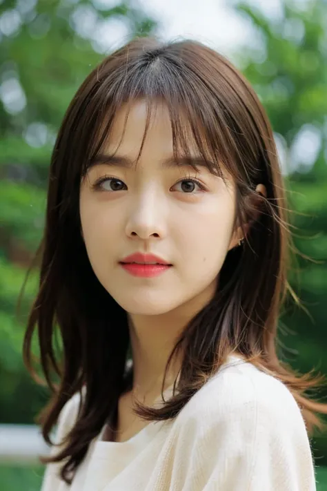 masterpiece, best quality, ultra-detailed, ultra high res, (photorealistic:1.4), raw photo, (realistic:0.2), 8k HDR, realistic lighting, 1girl, solo, asymmetrical hair, outdoor, bokeh, (detailed lips), (detailed pores), (detailed skin textures), (detailed ...