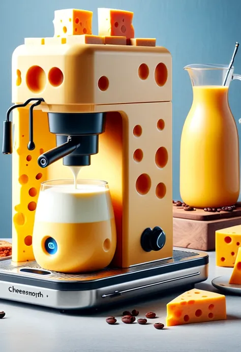 cheesemorph, a coffee machine
