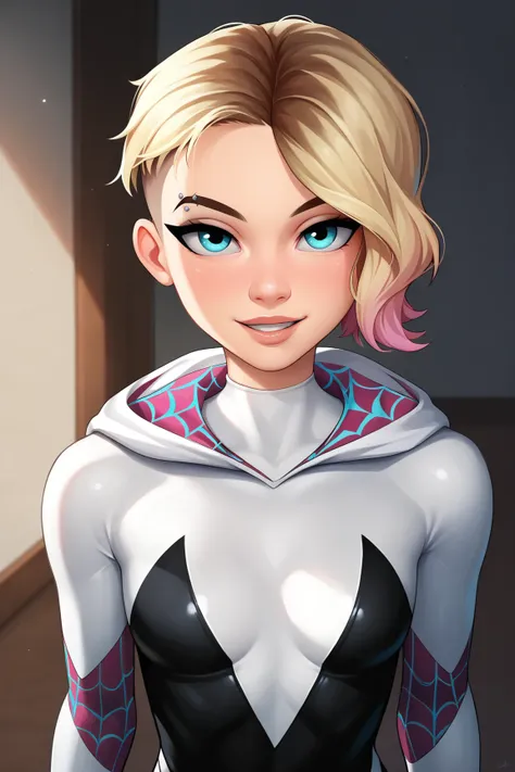 Gwen Stacy (Spider-Man: Into the Spider-Verse) - Comission LoRA PonyXL [NSFW Support]