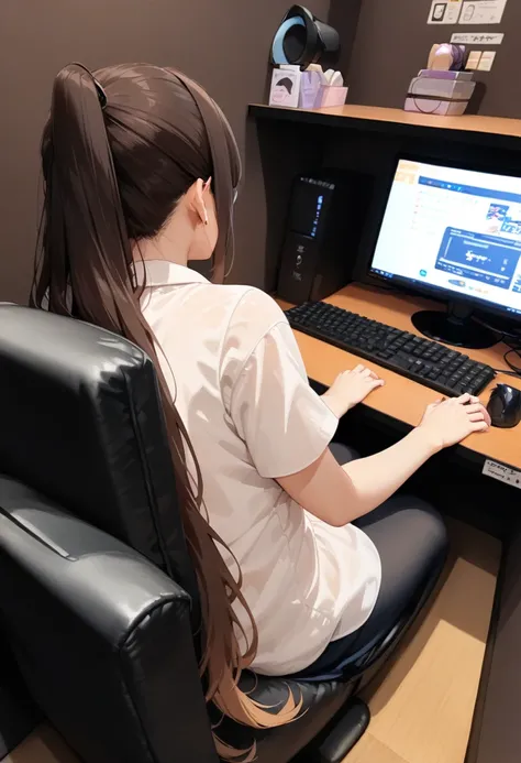 ネカフェ (Internet Cafes in Japan) SDXL