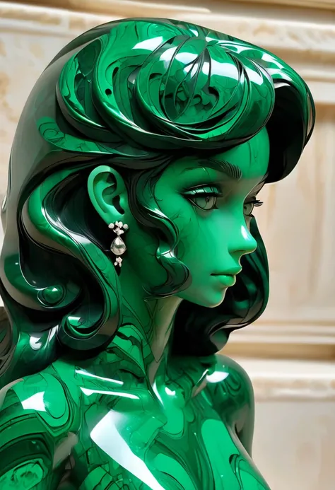 Malachite Style SDXL