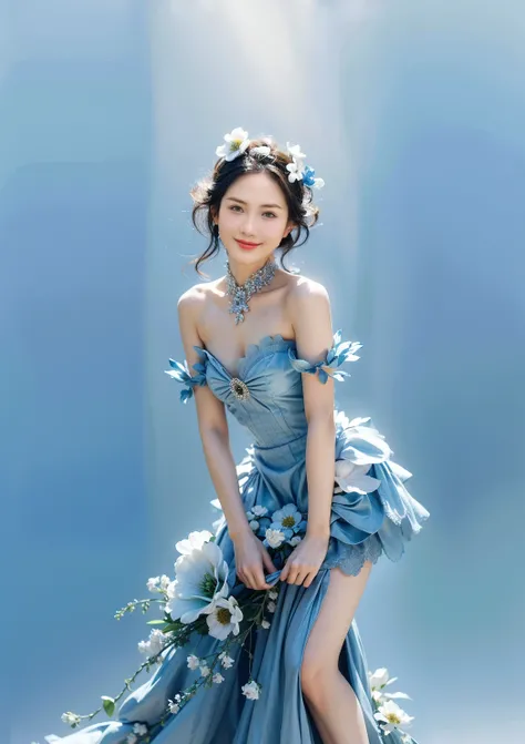 [JayHuang] Blue Dress | HunYuan