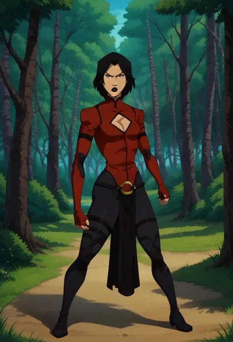 Lady Shiva - Young Justice - DC Animation