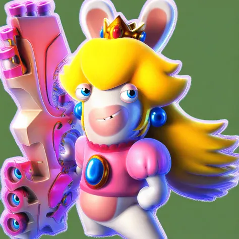 Rabbid Peach (Mario+Rabbids)