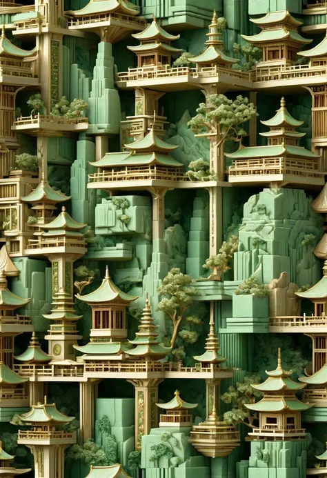 Mahjong World style - SDXL