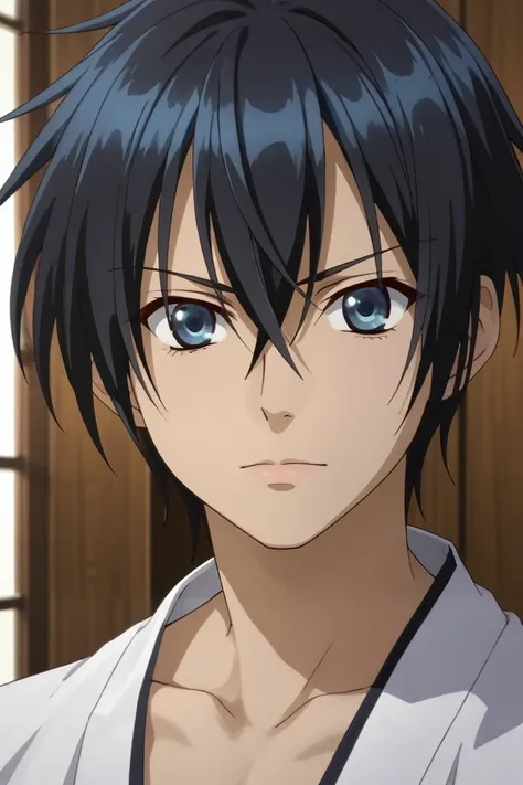 score_9, score_8_up, score_7_up, source_anime, rating_safe, , (3d:0.4), looking at viewer, , 1boy, solo, male focus, <lora:kamito_kazehaya_pony:0.78>, kamito_kazehaya, black hair, blue eyes, short hair, hair between eyes, , , <lora:sdxl_lightning_8step_lor...
