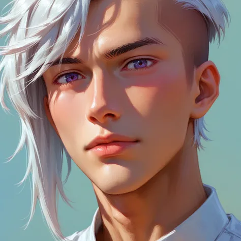 kaelon, 1boy, anime, close up details, portrait