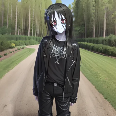 Corpse Paint/Black Metal Makeup - Concept