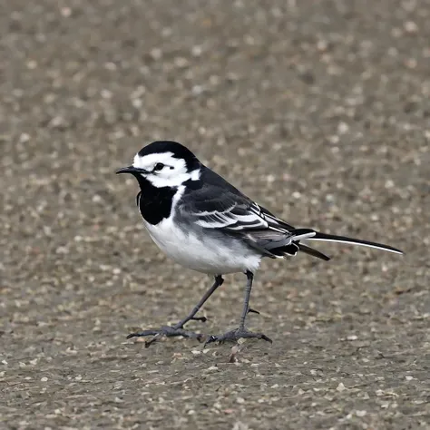 Animal: Motacilla Alba (Pied Wagtail)