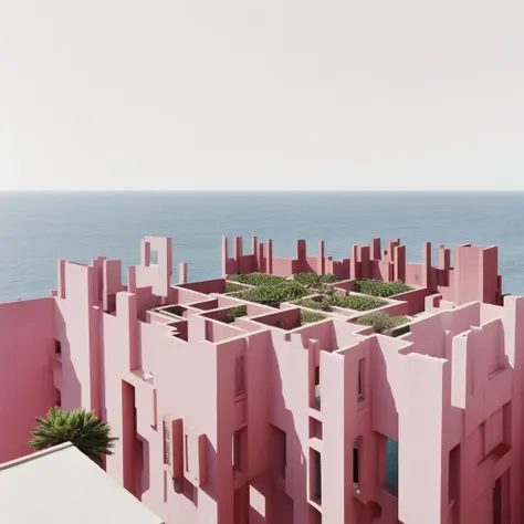 La Muralla Roja by Ricardo Bofill