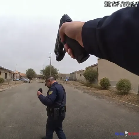 Police body camera Pov