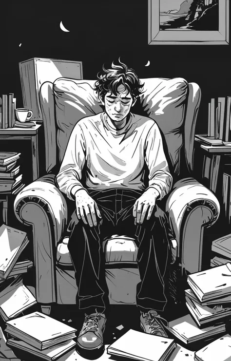 style of exhausted people [SDXL] 373
