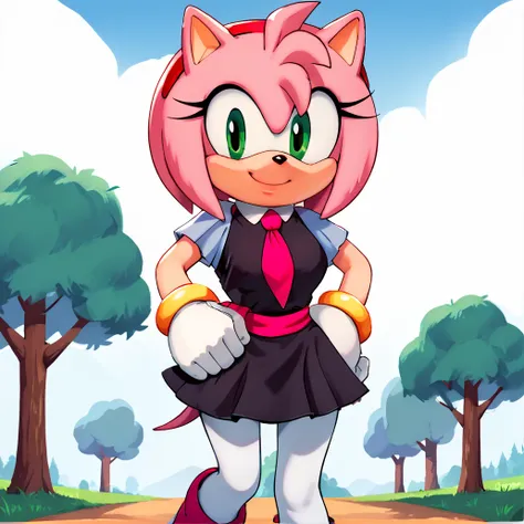 Amy Rose Sonic X outfit