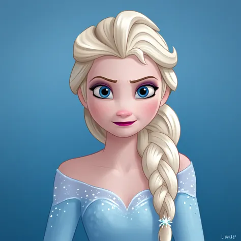 Elsa [ Frozen ] by Leaf