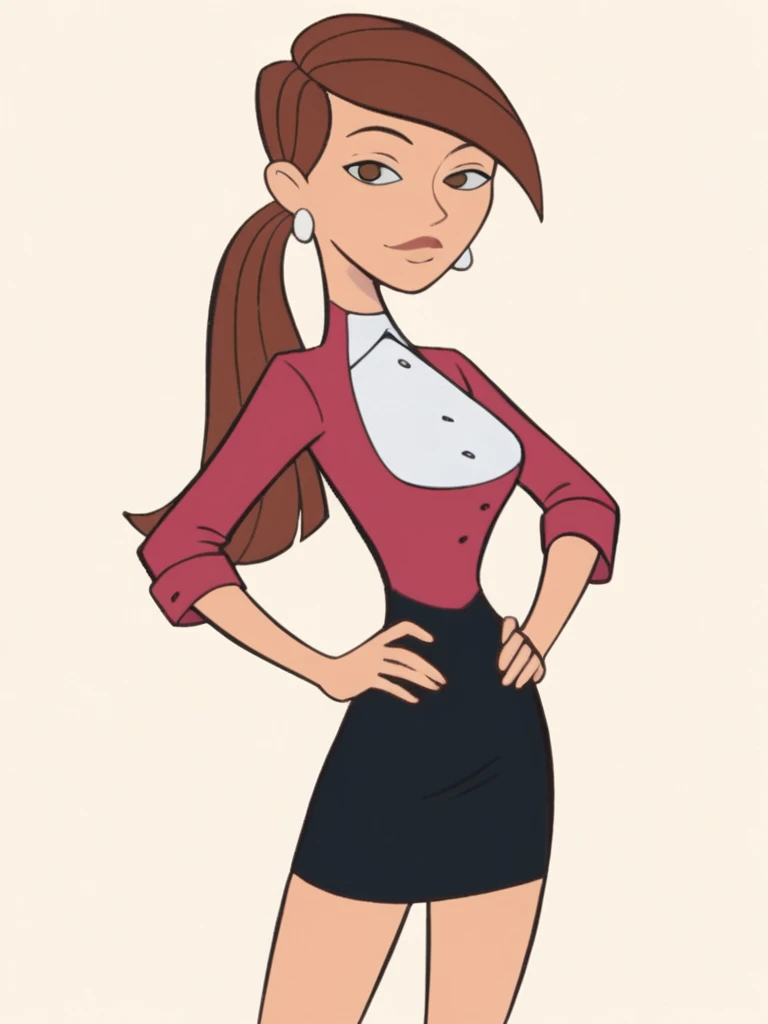 Dream sequence Server Girl - (Disney's Kim Possible)