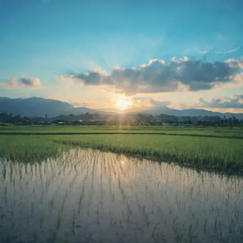 Rice field