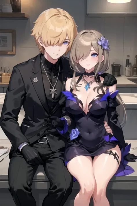 Lee x Rita Rossweisse (Punishing Gray Raven x Honkai Impact 3rd)